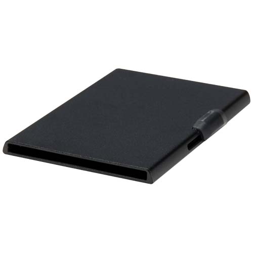Magnetyczne etui na karty z ochroną RFID, wykonane z materiałów z certyfikatem RCS Czarny 12452890 (6)