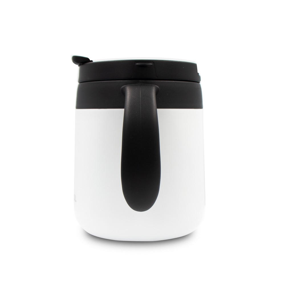 Kubek termiczny 400 ml z rączką | Wyatt Biały V4838-02 (6)