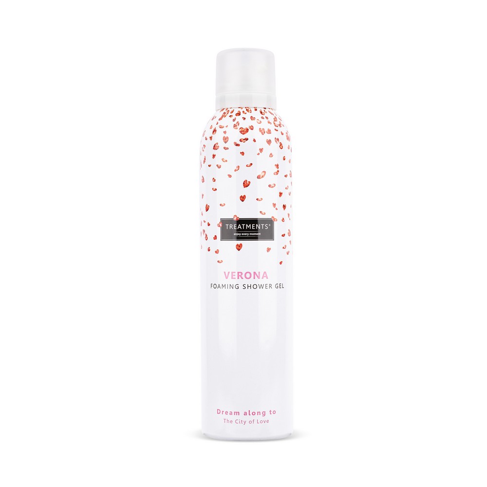 Pieniący się żel pod prysznic TREATMENTS Różowy VTR09-21 (1)