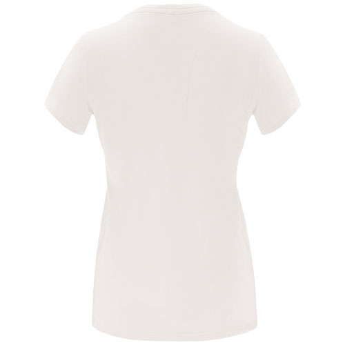Capri koszulka damska z krótkim rękawem Vintage White R66832C5 (2)