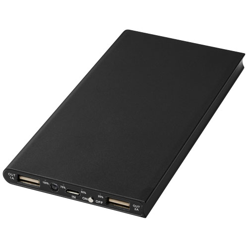 Gadżet reklamowy - Aluminiowy powerbank Plate 8000 mAh
