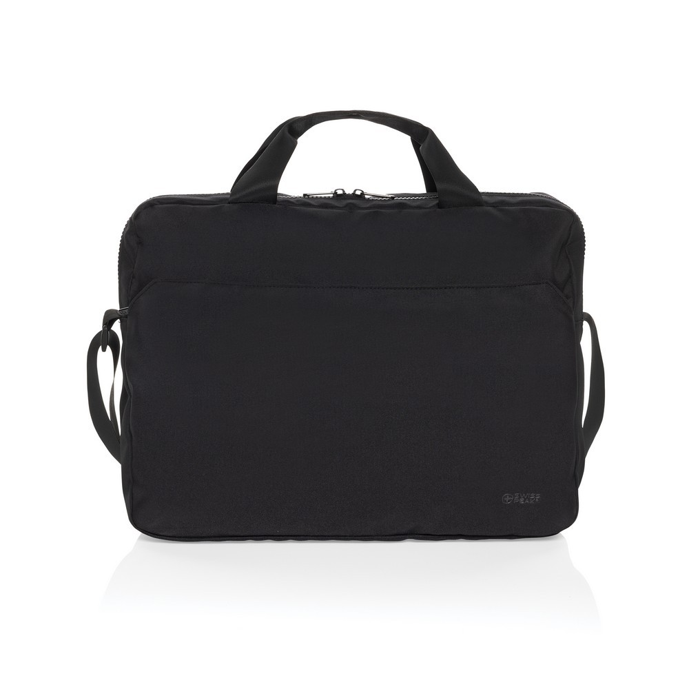 Torba na laptopa 15,6" Swiss Peak AWARE™ RPET Czarny P732.2301 (1)