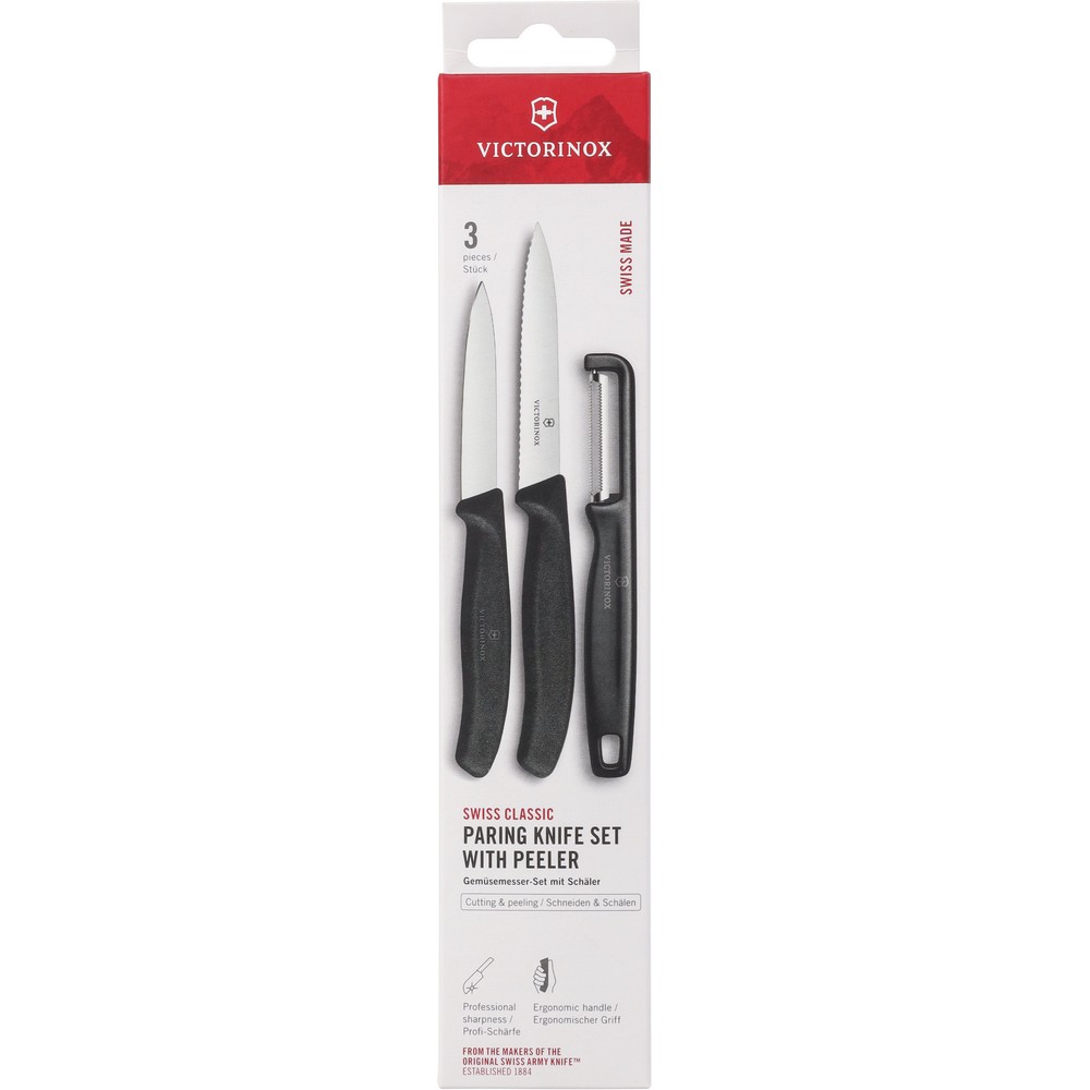 Zestaw kuchenny Victorinox Swiss Classic, 3 el. Czarny VB350-03 (10)