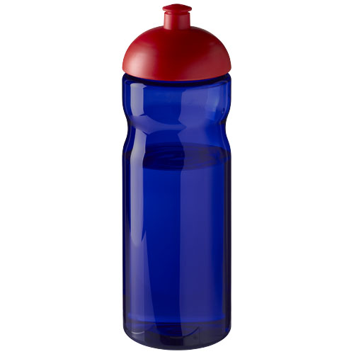 Bidon H2O Eco o pojemności 650 ml z wypukłym wieczkiem Królewski niebieski-Czerwony 21009814 