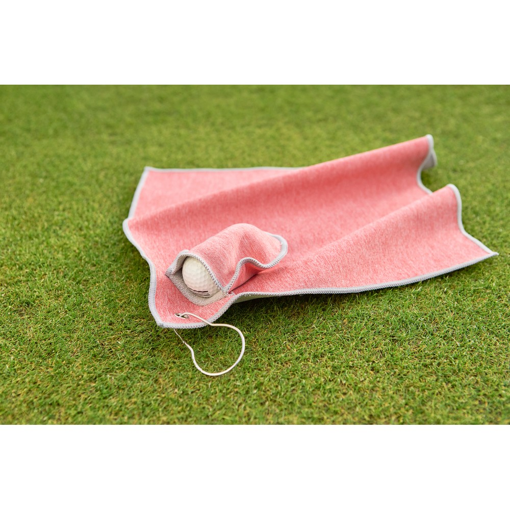 Ręcznik golfowy RPET Czerwony VA880-05 (6)