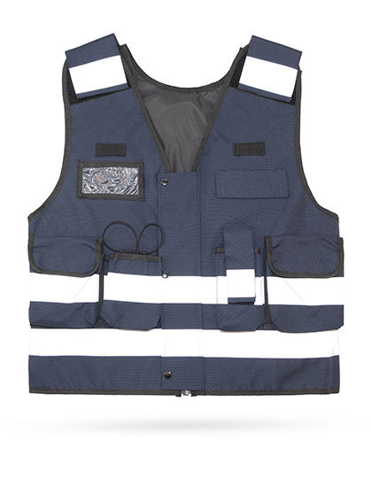 Kamizelka Taktyczna Odblaskowa Poliester Dark Navy KX162-995344 