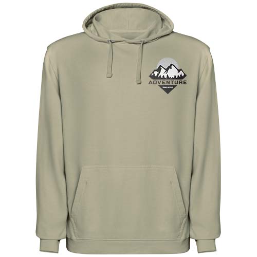 Laguna bluza unisex z kapturem Khaki R2204E30 (1)