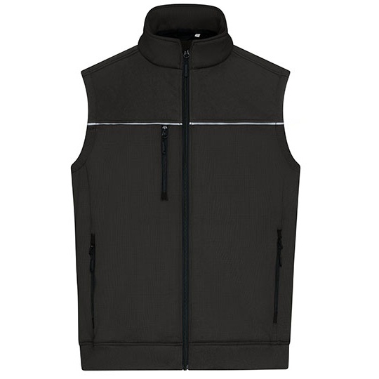 Kamizelka Robocza Softshell Odblaskowa - Navy & Navy Carbon JN1867-525172 
