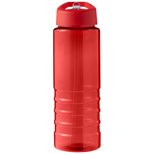 H2O Active® Eco Treble bidon z pokrywką z tutką o pojemności 750 ml  Czerwony-Czerwony 21048208 (2)