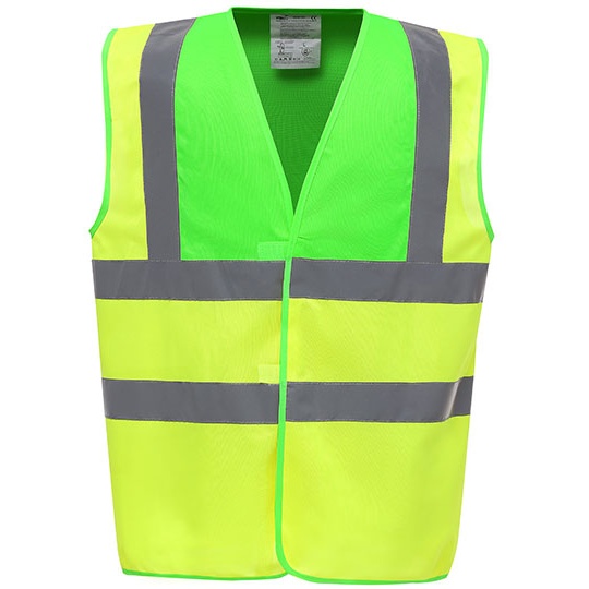 Kamizelka Ostrzegawcza Odblaskowa Lime Yoke YK100-601071 