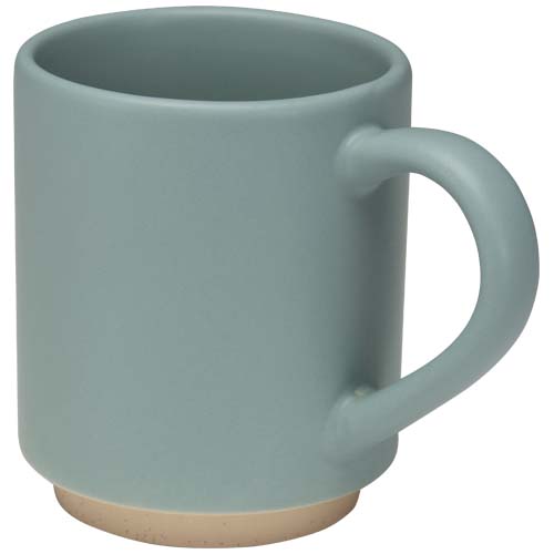 Camilla - kubek ceramiczny o pojemności 180 ml, z matowym wykończeniem. Można go wkładać jeden w drugi. Rafowy niebieski 10096051 