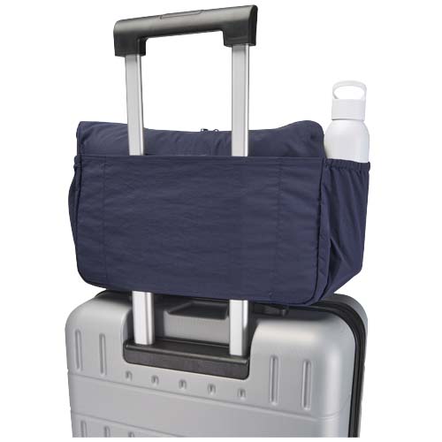 Calli - torba na laptopa o przekątnej 13 cali wykonaa z recyklingowanego nylonu z certyfikatem GRS Granatowy 12081055 (5)