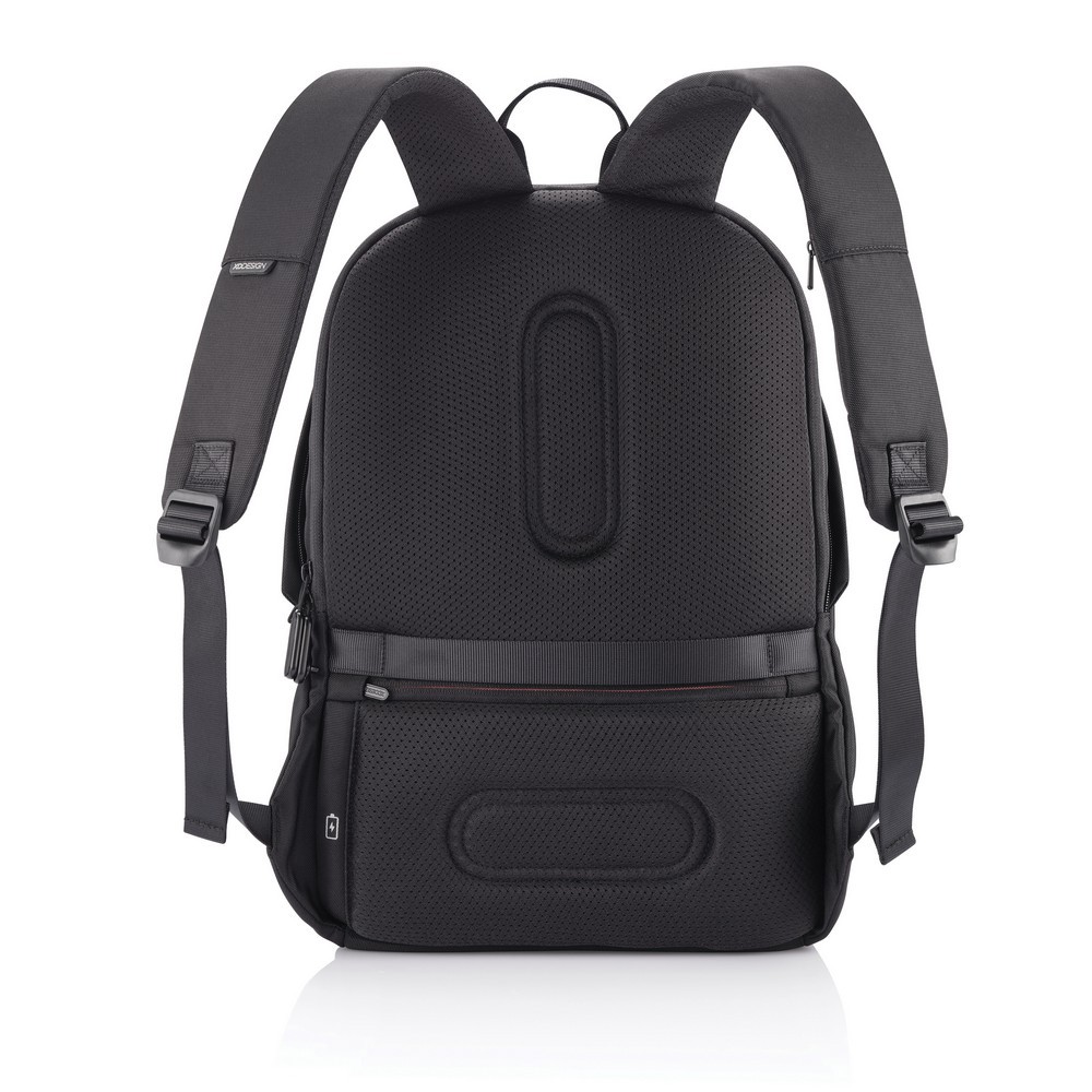 Bobby Soft plecak chroniący przed kieszonkowcami Czarny P705.791 (12)