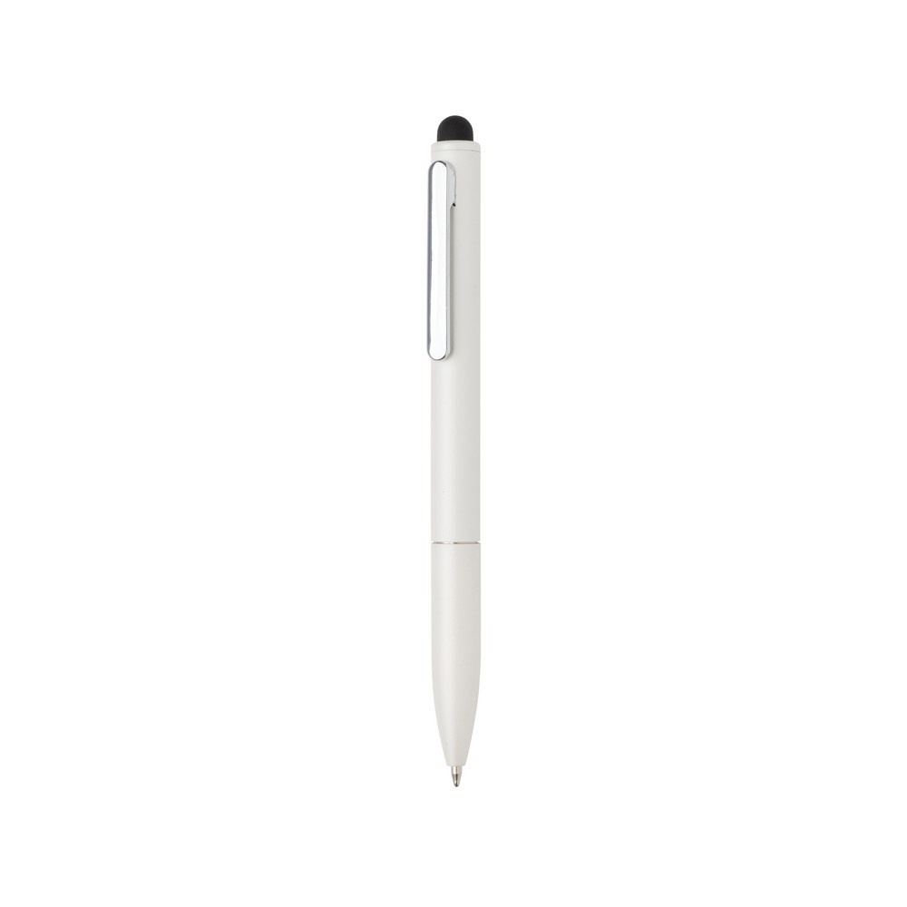 Długopis, touch pen Kymi, aluminium z recyklingu Biały P611.233 (7)