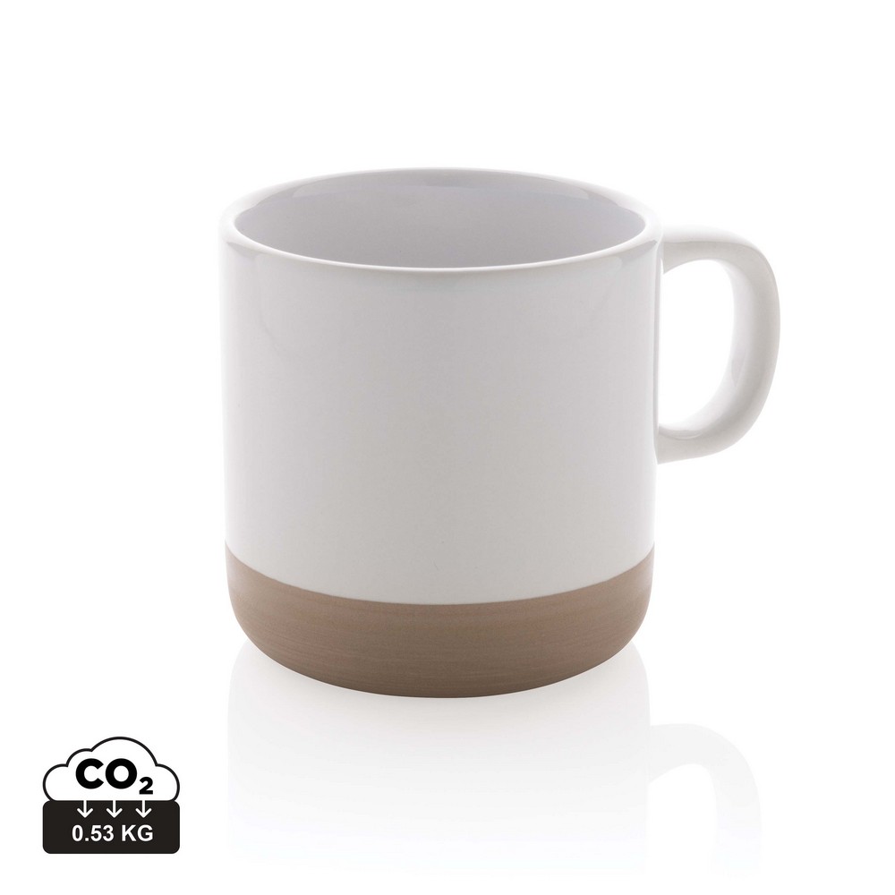 Kubek ceramiczny 300 ml Biały P434.113 (9)