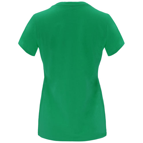 Capri koszulka damska z krótkim rękawem Kelly Green R66835H5 (2)