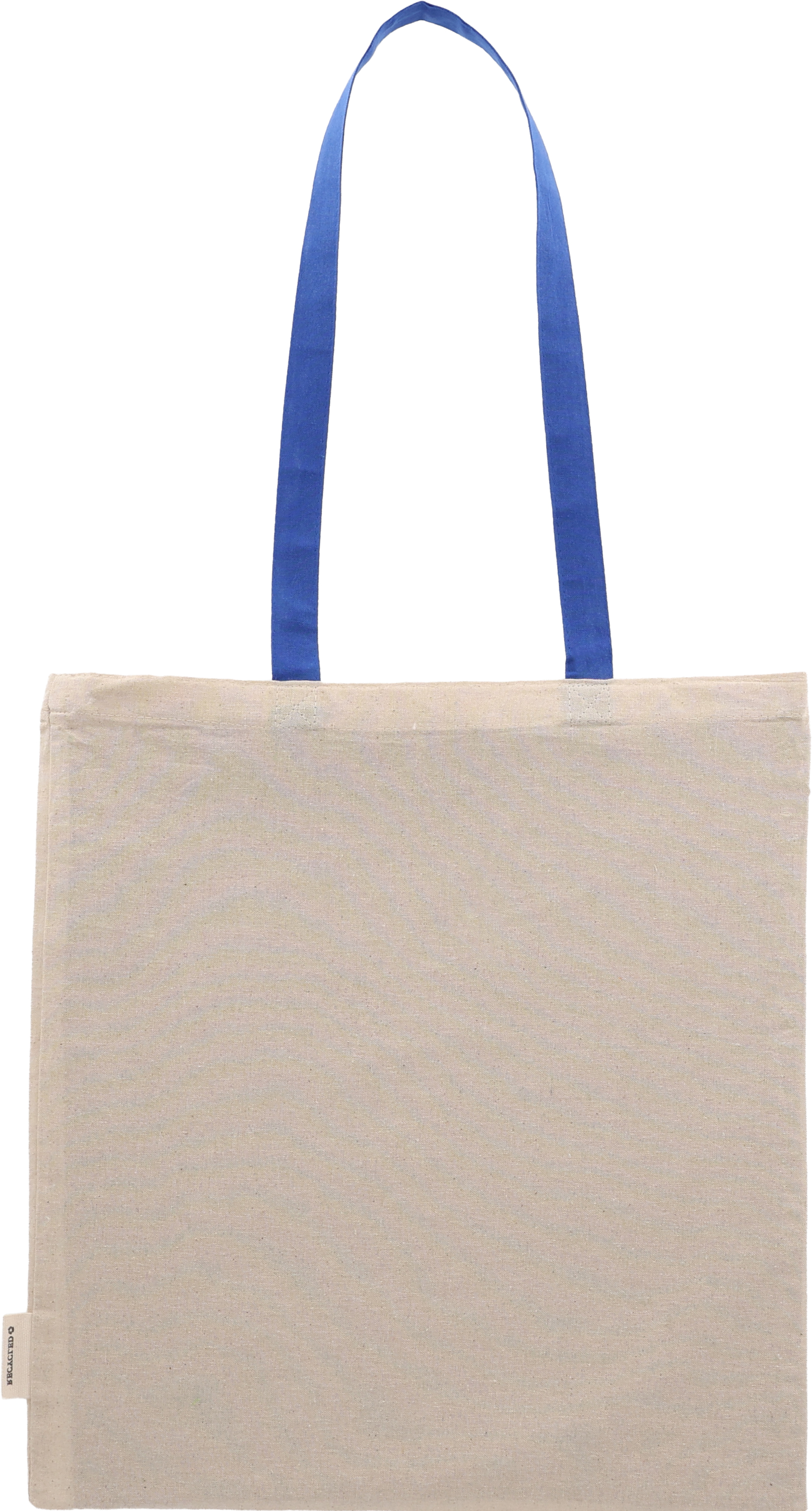 Torba bawełniana z długimi uszami, z recyklingu 140g/m2 CAMBRIDGE Niebieski 545404 