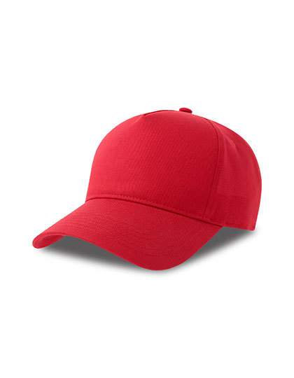 Czapka Z Daszkiem Bawełna Recykling Twill Red AT540-987785 