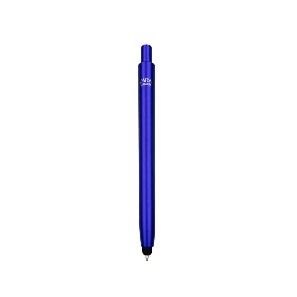 Długopis z chipem NFC, touch pen | Henrietta Granatowy V9343-04 (7)