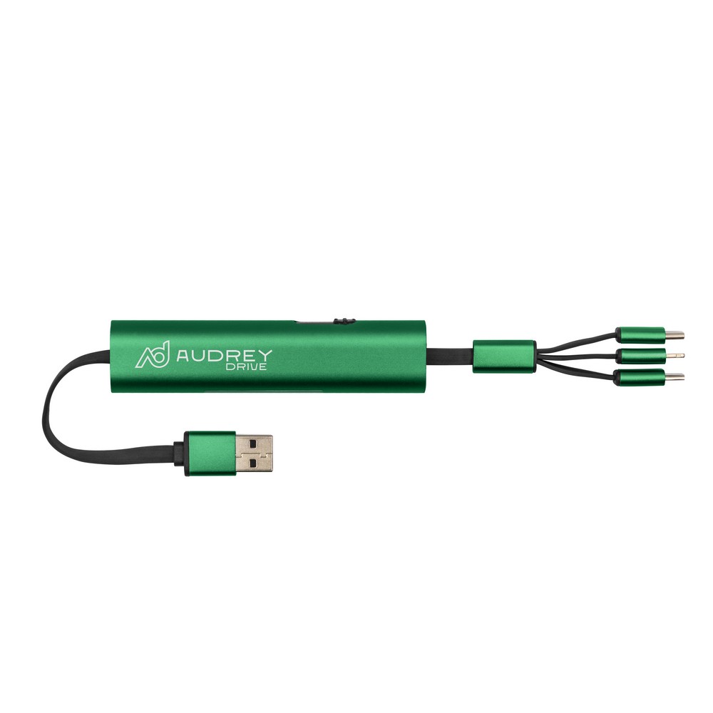 Kabel do ładowania i synchronizacji | Evelyn Zielony V0479-06 (8)