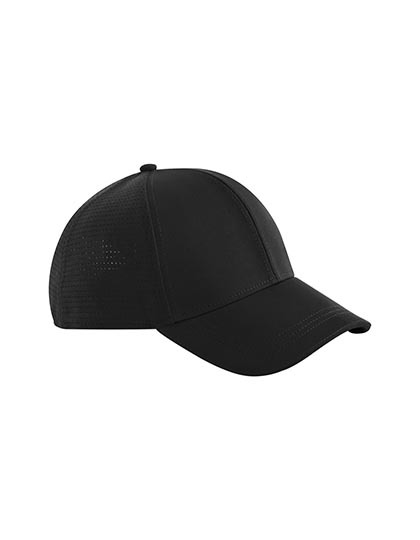 Czapka Z Daszkiem 6 Panelowa Odprowadzajaca Wilgoc Siatkowa Black CB165-988134 