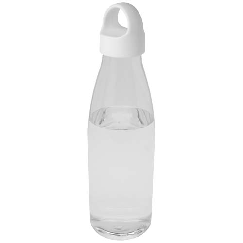 Bergen butelka na wodę o pojemności 800 ml z tworzyw sztucznych pochodzących z recyklingu Przezroczysty klarowny 10083501 