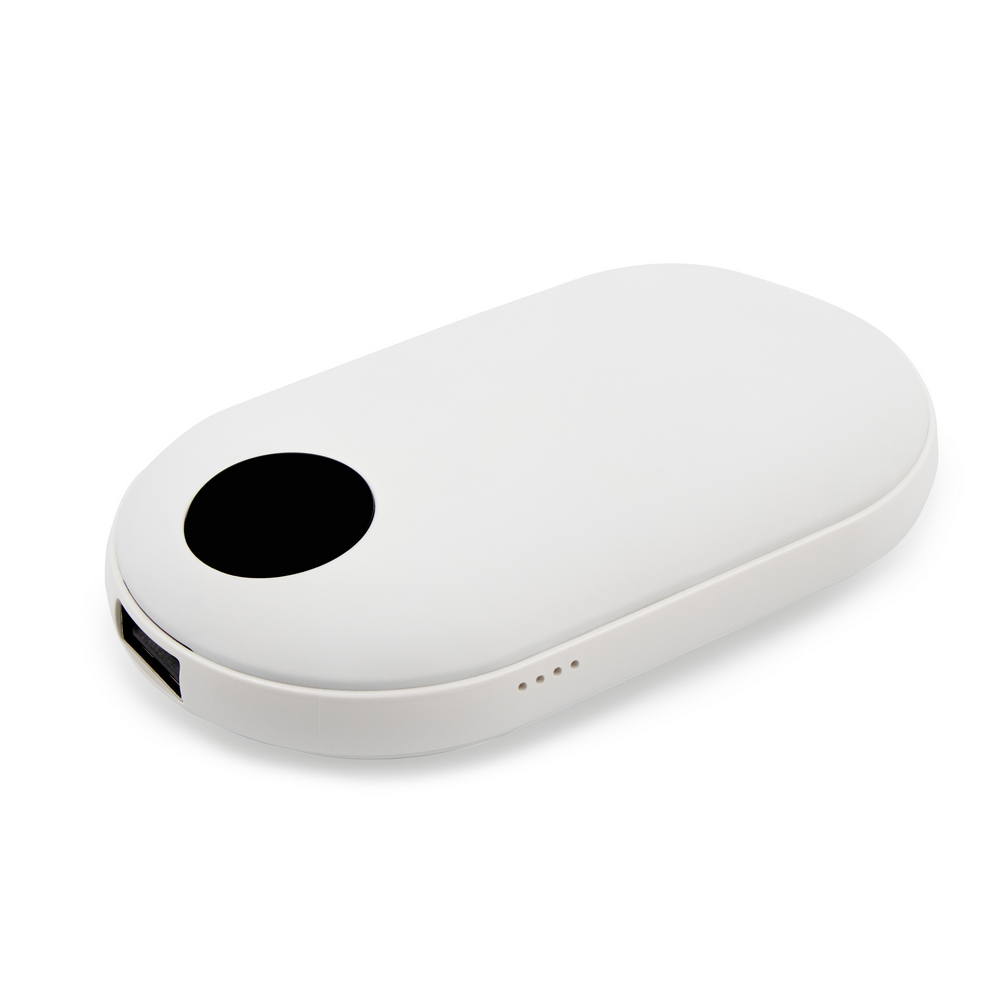 Power bank 5000 mAh z ogrzewaczem do rąk | Kael Biały VA110-02 (6)