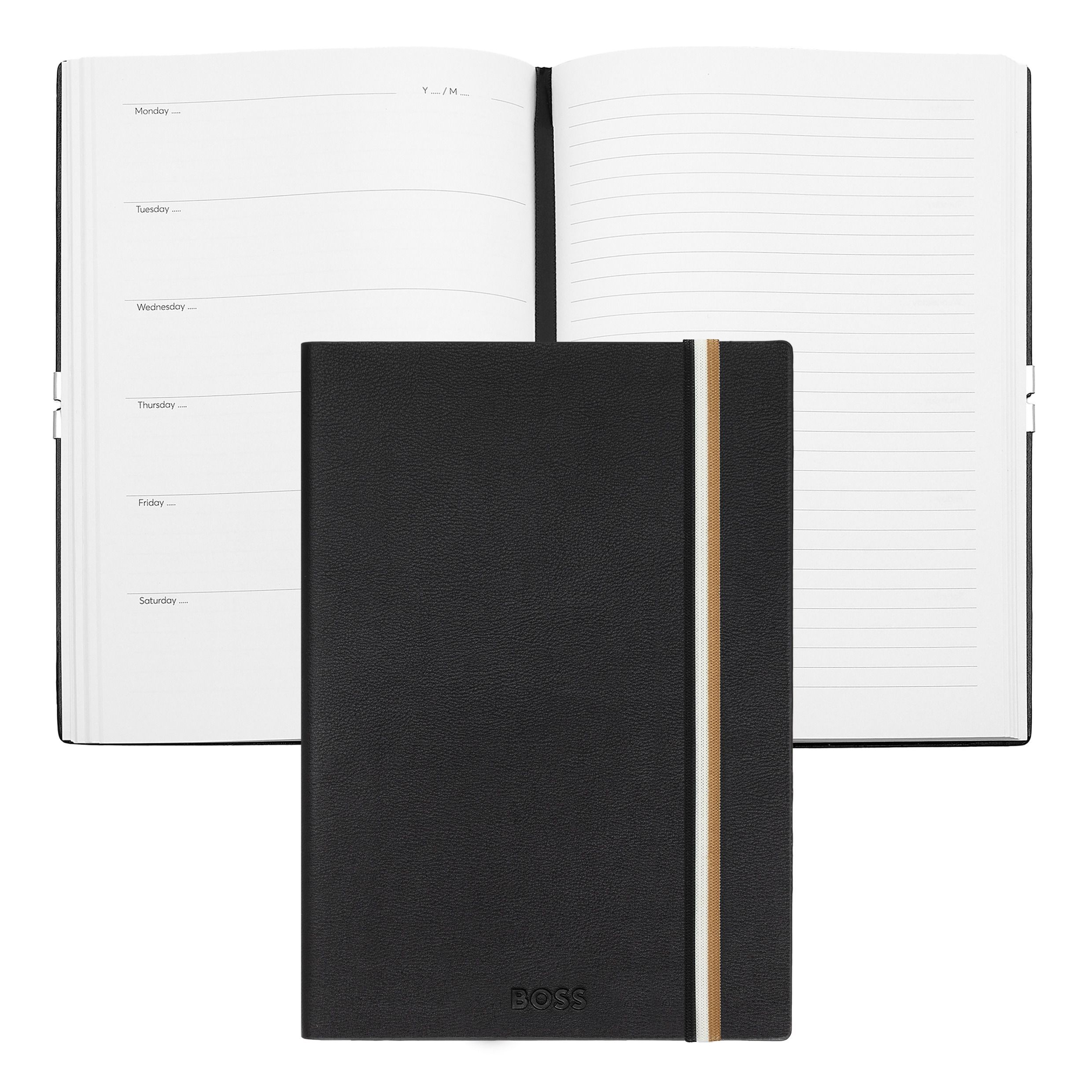 Gadżet reklamowy - Notatnik A5 Iconic Black Agenda