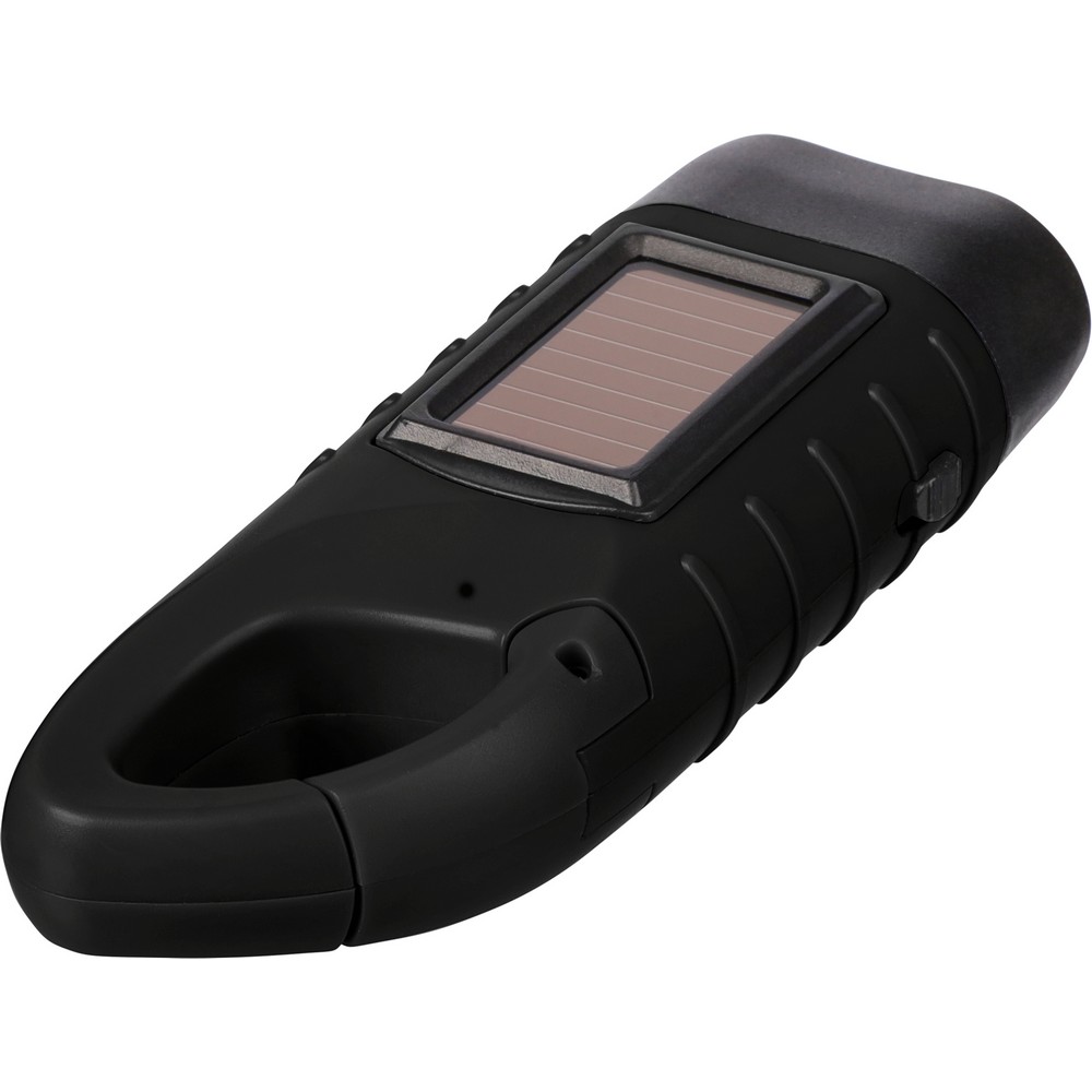 Latarka solarna, lampka LED Czarny VB346-03 (3)