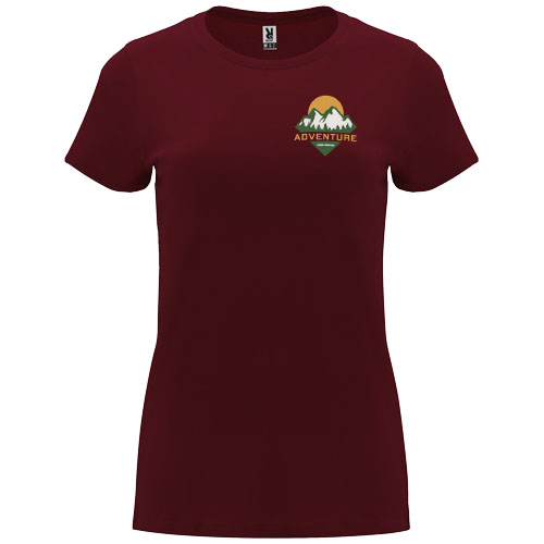 Capri koszulka damska z krótkim rękawem Garnet R66832P5 (1)