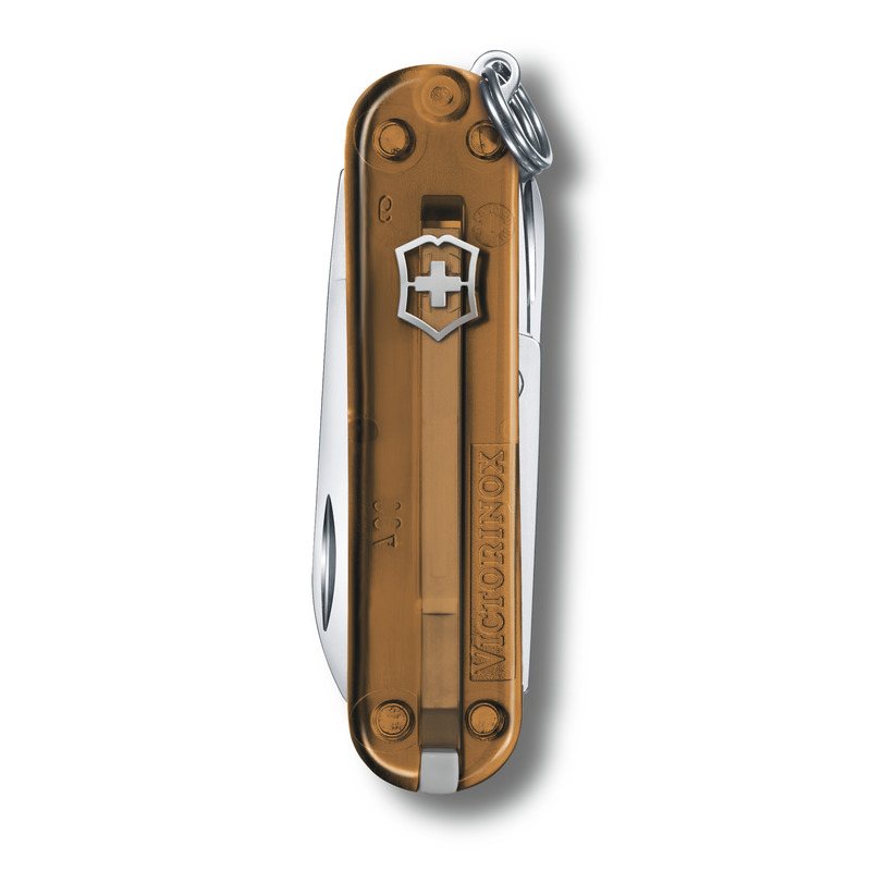 Scyzoryk Classic SD transparentny Victorinox Brązowy 06223T55G01_archive (1)