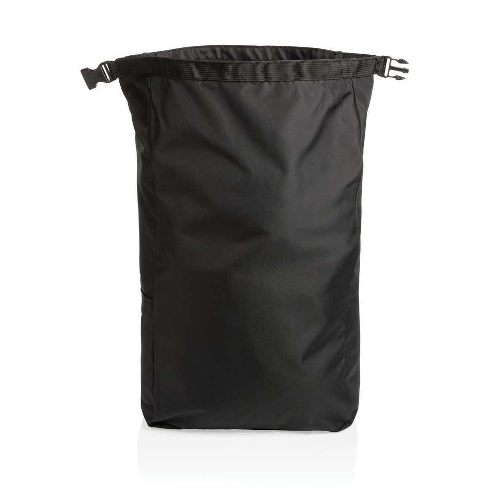 Zwijany plecak AWARE™ RPET Czarny P762.751 (5)
