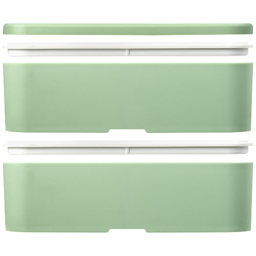 MIYO Renew dwuczęściowy lunchbox Szklany zielony-Szklany zielony-Kamienny szary 21018262 (5)