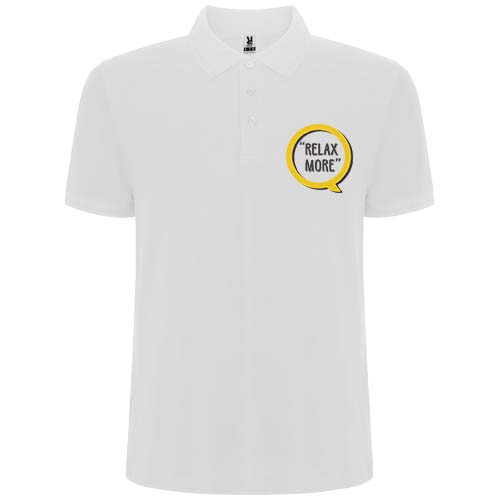 Pegaso Premium koszulka męska polo z krótkim rękawem Biały R66091Z5 (1)