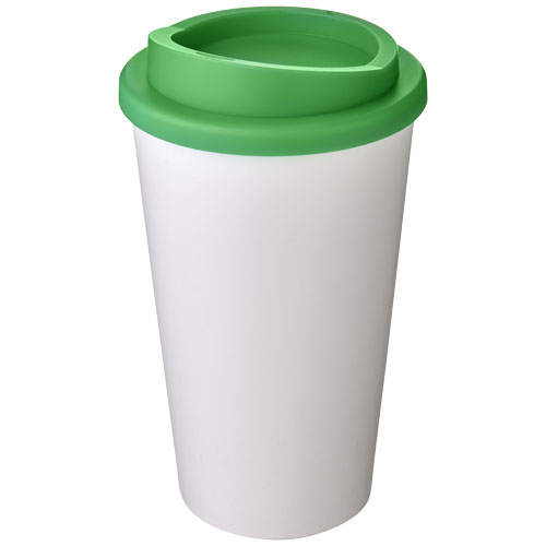 Kubek termiczny z serii Americano® o pojemności 350 ml Biały-Zielony 21000131 