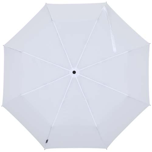 Renee – składany parasol 23 cale wyposażony w funkcję automatycznego otwierania i zamykania Biały 13015901 (2)
