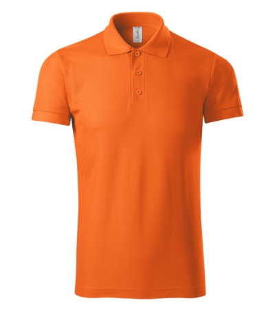 Koszulka polo męska MP21 Pomarańczowy P21-1421407 (2)