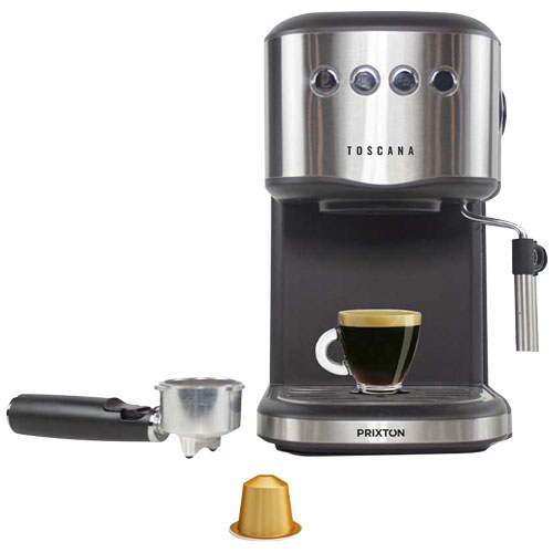 Prixton Toscana ekspres do kawy  Czarny 1PA11390 (2)