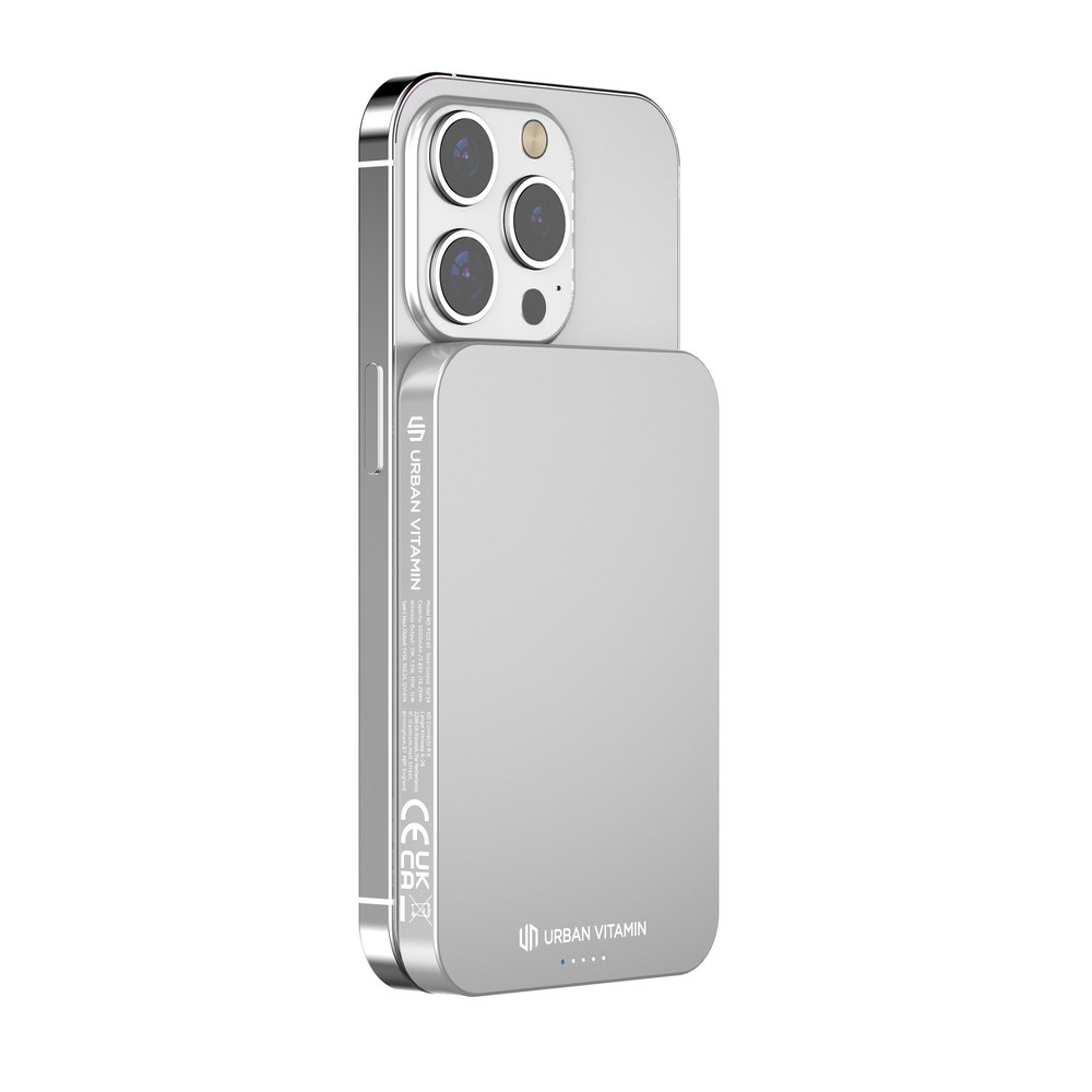 Power bank 5000 mAh Urban Vitamin Richmond, RABS Srebrny P322.822 (7)