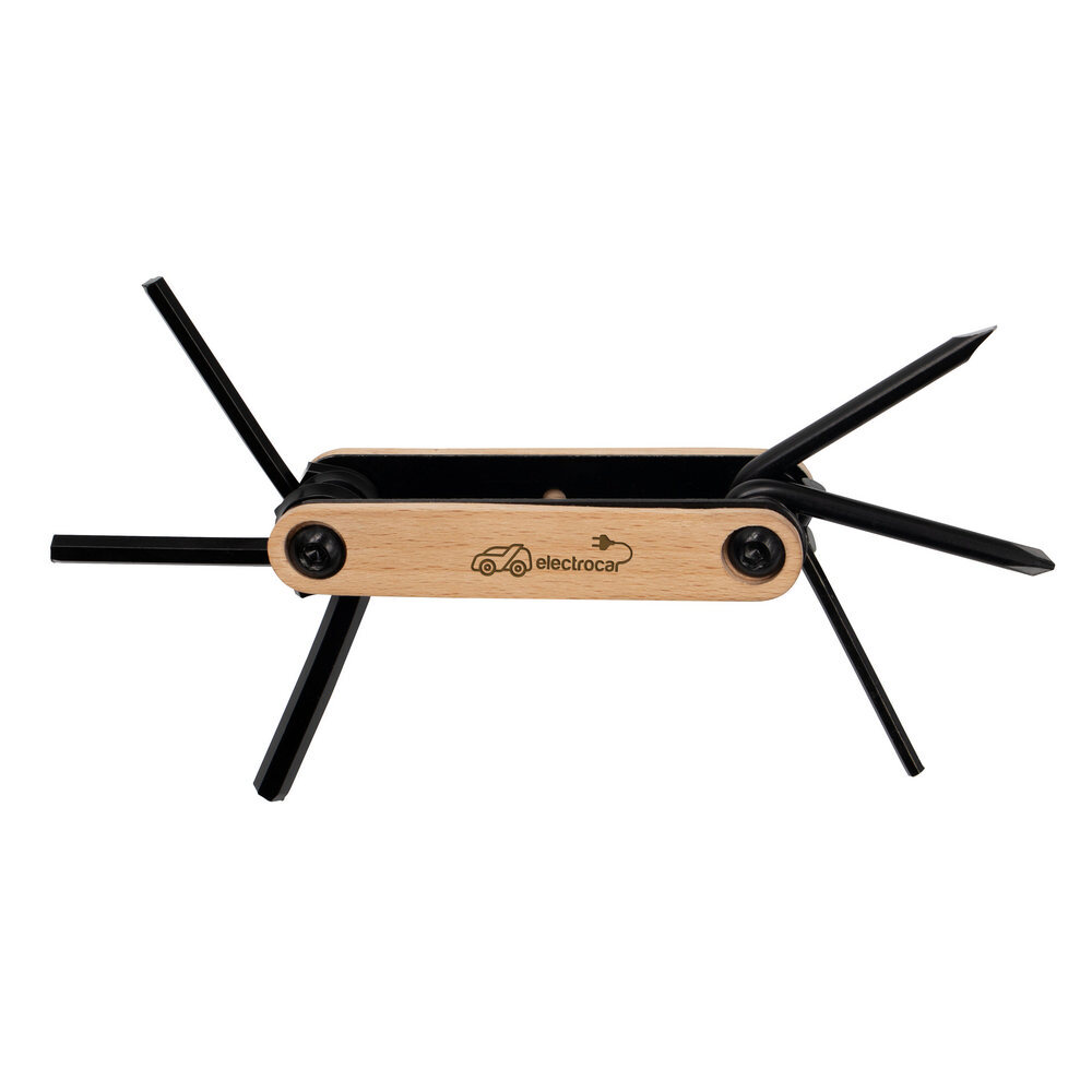 Gadżet reklamowy - Narzędzie wielofunkcyjne, zestaw kluczy imbusowych, 6 funkcji | Diego