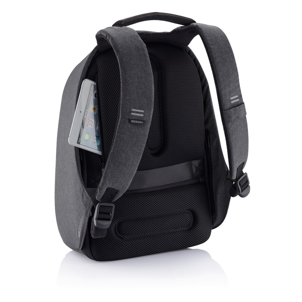 Bobby Hero Regular plecak chroniący przed kieszonkowcami Szary P705.291 (13)