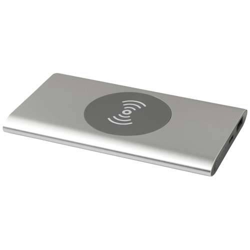 Gadżet reklamowy - Juice bezprzewodowy powerbank o pojemności 4000 mAh Type-C z aluminium pochodzącego z recyklingu
