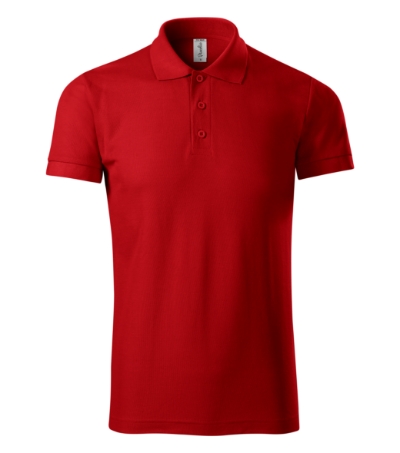 Koszulka polo męska MP21 Czerwony P21-1068704 (1)