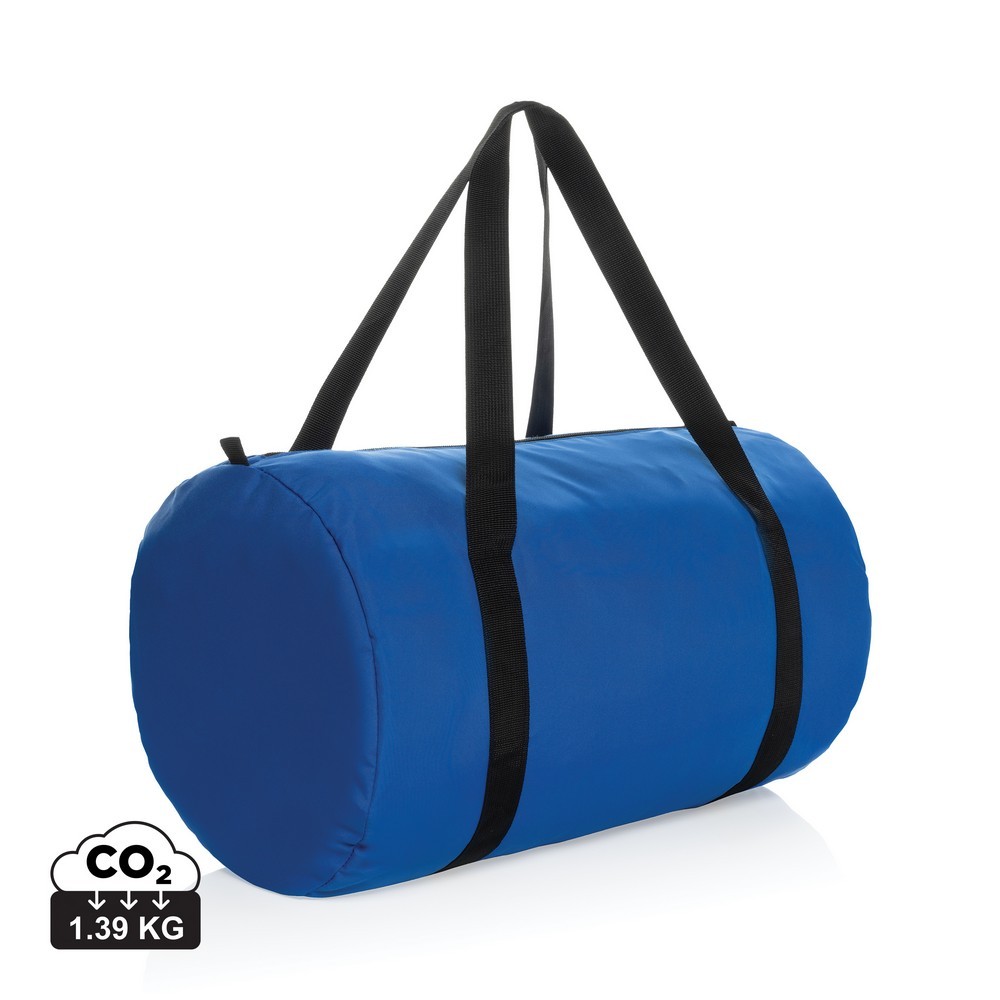 Składana torba sportowa, podróżna Dillon AWARE RPET™ Niebieski P763.1805 (8)