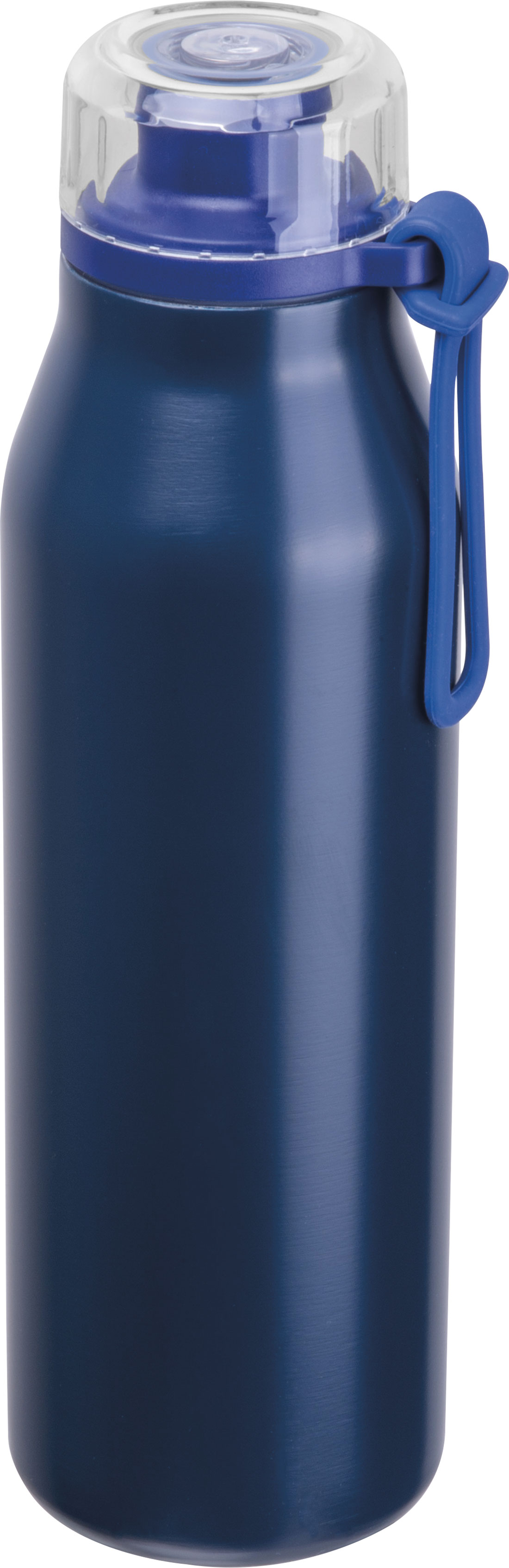 Butelka termiczna stalowa z recyklingu GRAND HAVEN MoLu 640 ml Granatowy 534944 (1)