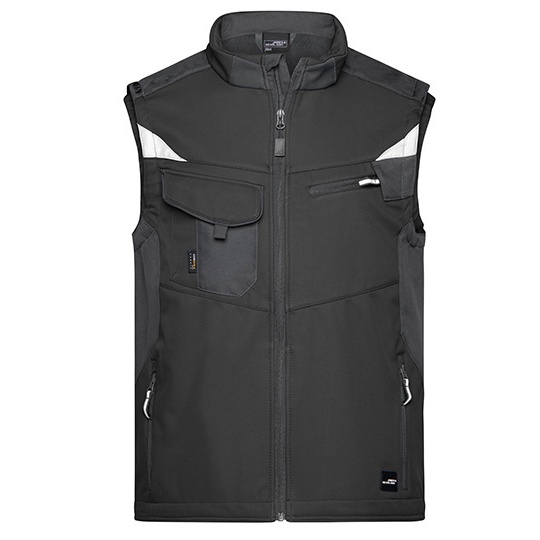 Kamizelka Robocza Softshell - Navy & Navy Black JN845-531273 
