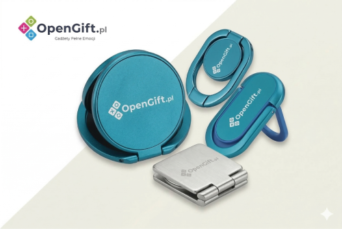 Uchwyty do telefonu z logo