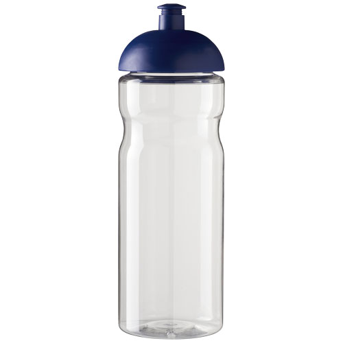 Bidon H2O Base® o pojemności 650 ml z wypukłym wieczkiem Przezroczysty-Niebieski 21004702 (2)