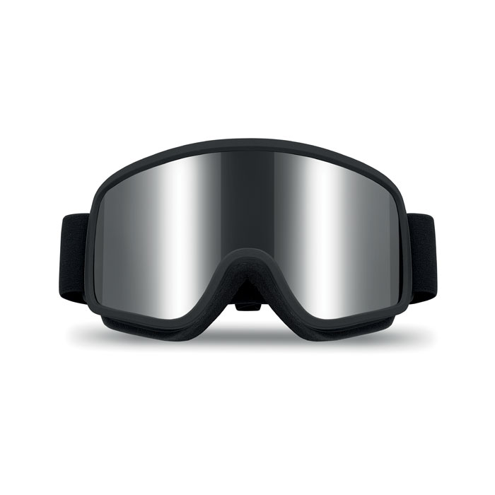 Gogle narciarskie UV400 Srebrny Blyszczacy MO3194-17 (1)