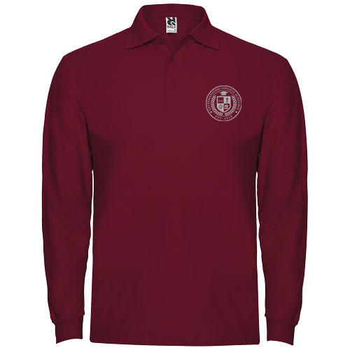 Estrella koszulka męska polo z długim rękawem Garnet R66352P5 (1)